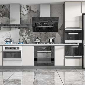 现代橱柜3D模型下载